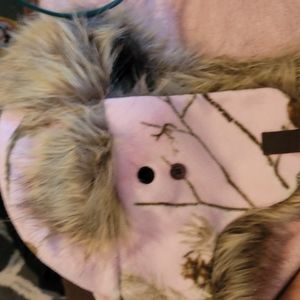 Pink Camo Winter Hat